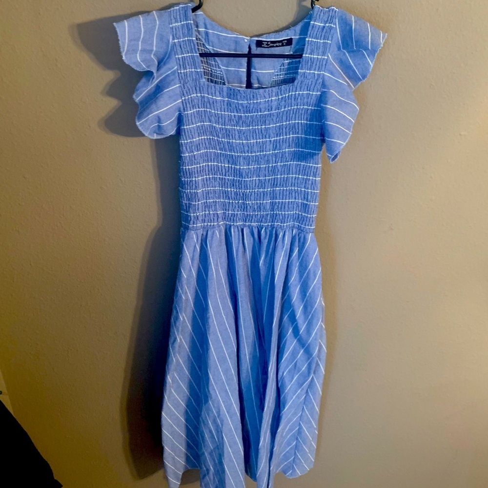 3/$10 Puff sleeve midi dress